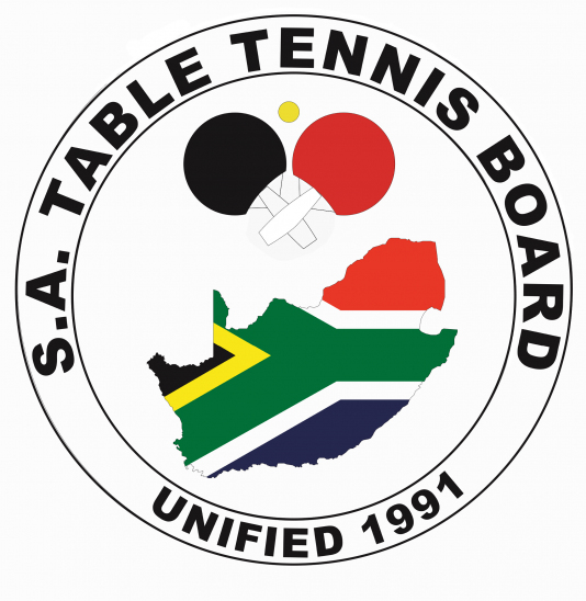 Female table tennis player mid-rally